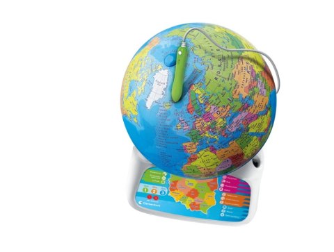Interaktywny Edukacyjny Globus Eduglobus Uczę się Bawiąc Język Polski Clementoni 50847 Clementoni