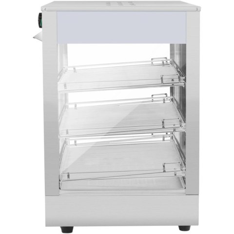 Witryna grzewcza podgrzewana do prezentacji żywności 3 półki 25-85C 1200W Royal Catering