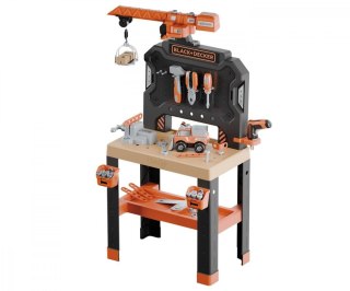 Warsztat z dźwigiem Black+Decker Bricolo Builder Smoby