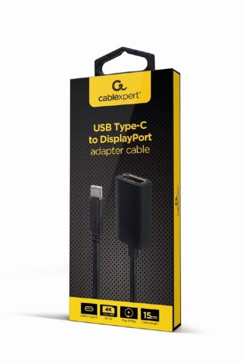 Adapter USB-C do DisplayPort 4K 15 cm Gembird