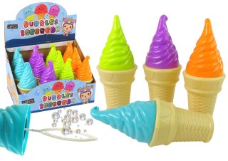 Bańki Mydlane Lody 4 Kolory 80ml LEAN TOYS