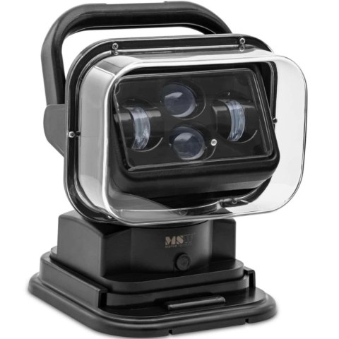 Reflektor poszukiwawczy szperacz LED z magnetyczną podstawą i pilotem na samochód łódź 9-32 V 60 W MSW