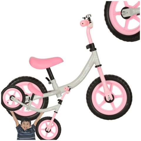 Rowerek biegowy Trike Fix Balance rower ultra lekki różowy Kik Sp. z o. o. Sp. k.