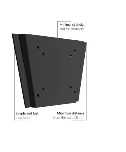 Uchwyt ścienny płaski GD22 LCD Edbak