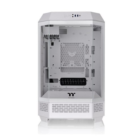 Obudowa - The Tower 300 Tempered Glass x 3, CT140 Fan x 2 Biała Thermaltake