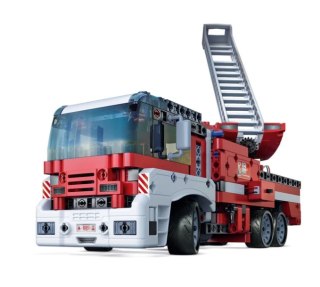 Naukowa Zabawa Klocki Laboratorium Mechaniki Samochód Strażacki Silnik Elektryczny Język Polski Clementoni 50728 Clementoni