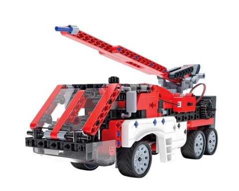 Naukowa Zabawa Klocki Laboratorium Mechaniki Samochód Strażacki Silnik Elektryczny Język Polski Clementoni 50728 Clementoni