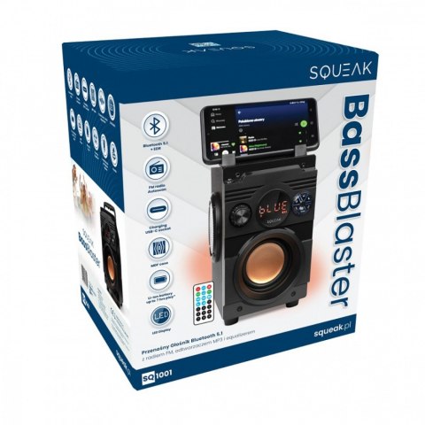 Głośnik Bluetooth 5.1 BassBlaster SQ1001 18W SQUEAK