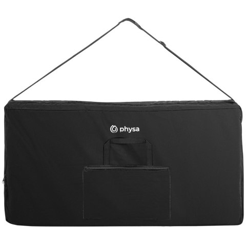 Krzesło do masażu tatuażu przenośne składane Montpellier Blue do 130 kg niebieskie Physa