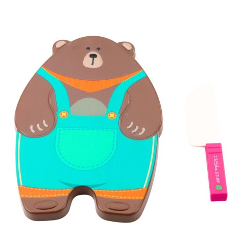 Zestaw Do Krojenia Warzywa Deska Nóż Akcesoria Edukacyjne Dla Dzieci LEAN Toys