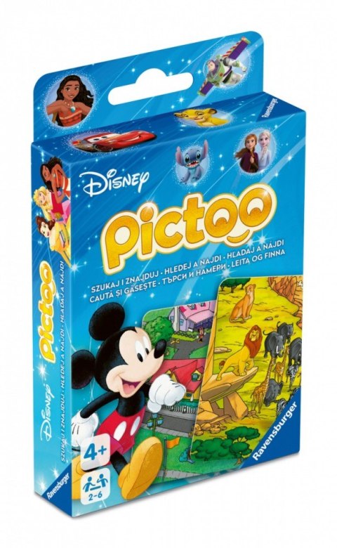 Gra karciana Pictoo Disney Ravensburger Polska