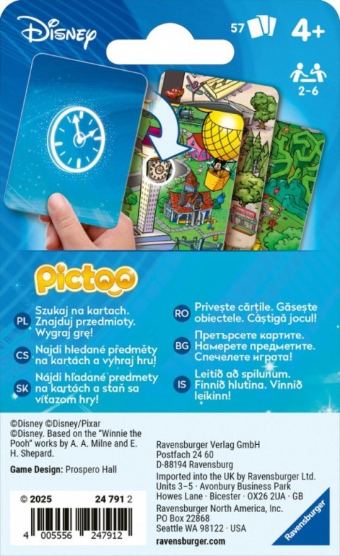 Gra karciana Pictoo Disney Ravensburger Polska