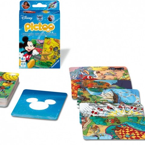 Gra karciana Pictoo Disney Ravensburger Polska