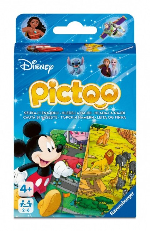 Gra karciana Pictoo Disney Ravensburger Polska