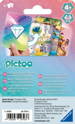 Gra karciana Pictoo Fantasy Ravensburger Polska