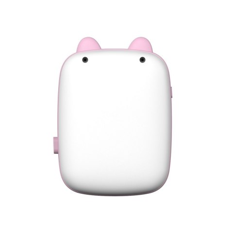 Mini Kot drukarka termiczna do etykiet ściąg z telefonu Bluetooth Fun Print różowa HURTEL