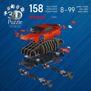 Puzzle 3D 158 elementów Samochód Lamborghini Huracan EVO Arando Ravensburger Polska