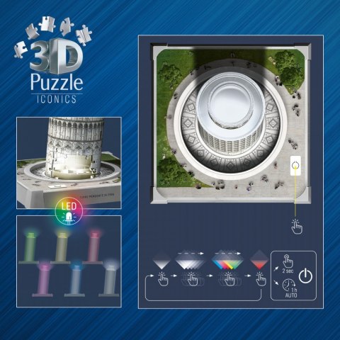 Puzzle 3D Krzywa Wieża w Pizie Ravensburger Polska