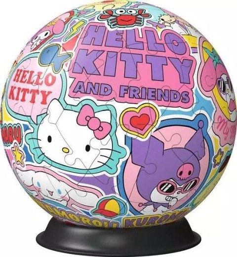 Puzzle 3D Kula 72 elementy Hello Kitty Ravensburger Polska