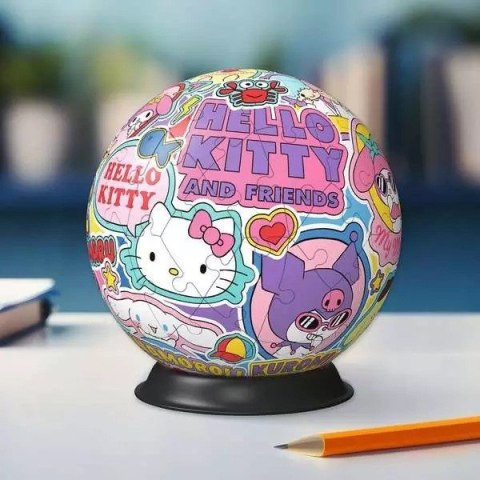 Puzzle 3D Kula 72 elementy Hello Kitty Ravensburger Polska