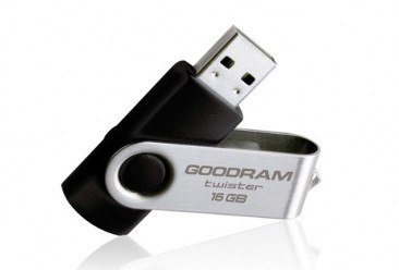TWISTER 16GB Black USB2.0 GOODRAM