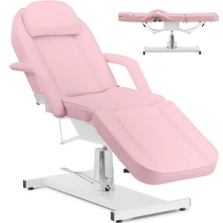 Fotel kosmetyczny do tatuażu masażu spa CAPUA - różowy Physa