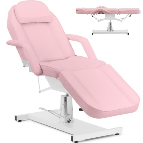 Fotel kosmetyczny do tatuażu masażu spa CAPUA - różowy Physa
