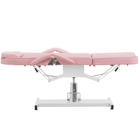 Fotel kosmetyczny do tatuażu masażu spa CAPUA - różowy Physa