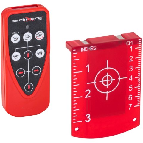 Laser obrotowy niwelator laserowy budowlany czerwony ±3 mm zasięg 300m Steinberg Systems