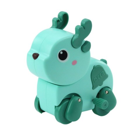 Nakręcane Jeżdżące Zwierzątko Zabawka Dla Malucha Mix LEAN TOYS