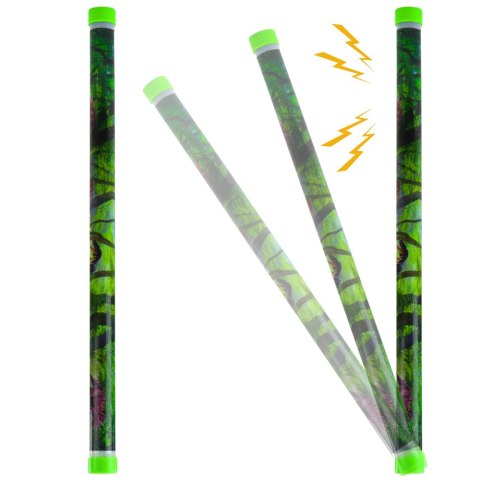 Tuba Dźwiękowa Akustyczna Dinozaury Światła Kolorowa 40cm Mix LEAN TOYS