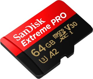 Karta Extreme Pro microSDXC 64GB 200/90 MB/s A2 V30 SanDisk