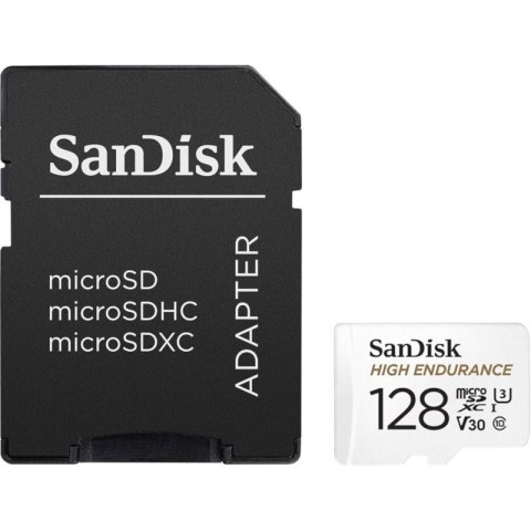 Karta microSD High Endurance microSDXC 128GB monitoring SanDisk