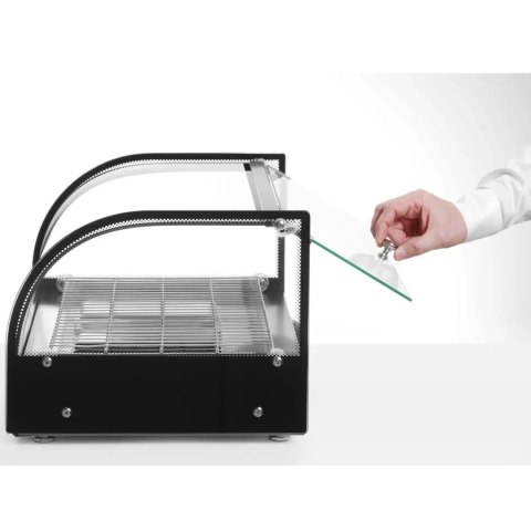 Witryna grzewcza do ekspozycji ciepłych potraw 1 x GN1/1 400W - Hendi 273982 Hendi