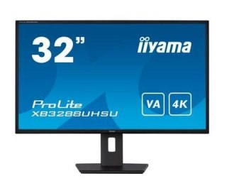 Monitor 31,5 cala XB3288UHSU 4K,VA,HDMI,DP,PIP,F.Sync,HAS/150mm,USB IIYAMA