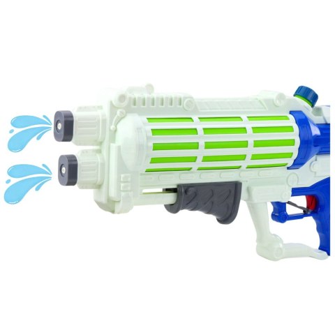 Duży Karabin Pistolet Na Wodę Podwójny Strumień 1250ml 74cm LEAN Toys