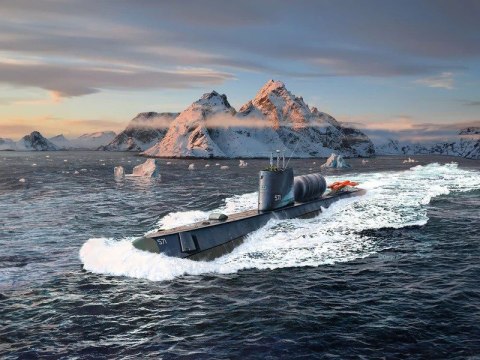 Model plastikowy Statek U.S.S. Nautilus 1/305 Revell