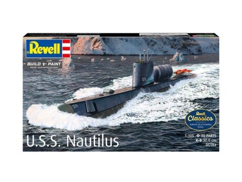 Model plastikowy Statek U.S.S. Nautilus 1/305 Revell