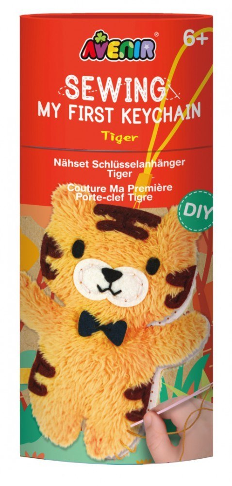 Zestaw Uszyj brelok do kluczy - Tygrys MG DYSTRYBUCJA