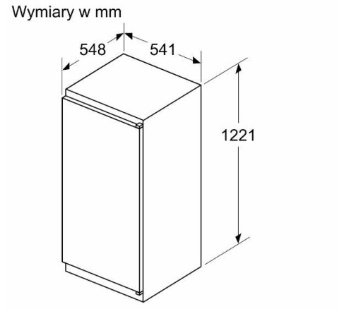 Chłodziarka KIR41NSE0 Bosch