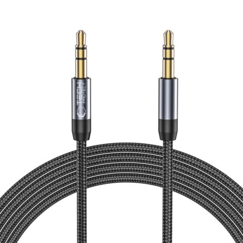Kabel przewód audio AUX mini jack 3.5mm 1.5m - czarny Tech-Protect