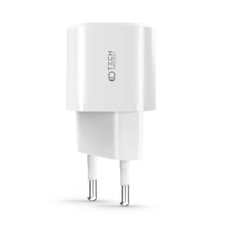 Ładowarka sieciowa C20W mini USB-C PD 20W / USB-A QC 3.0 - czarna Tech-Protect