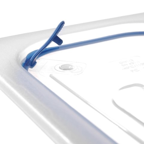 Pokrywka z uszczelką silikonową do pojemników GN 1/1 - HENDI 881804 Hendi