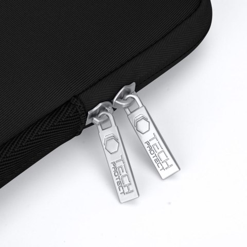 Torba etui pokrowiec na laptopa 13-14'' + etui na akcesoria - czarna Tech-Protect