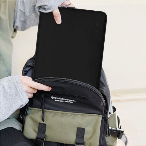 Torba etui pokrowiec na laptopa 13-14'' + etui na akcesoria - czarna Tech-Protect