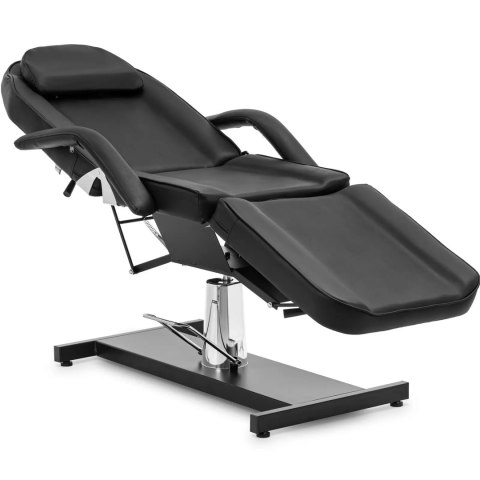 Fotel kosmetyczny do tatuażu masażu spa CAPUA - czarny Physa