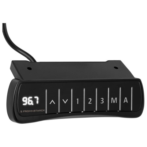 Stelaż rama biurka narożnego z elektryczną regulacją wysokości 69-118 cm KĄT PROSTY FROMMSTARCK