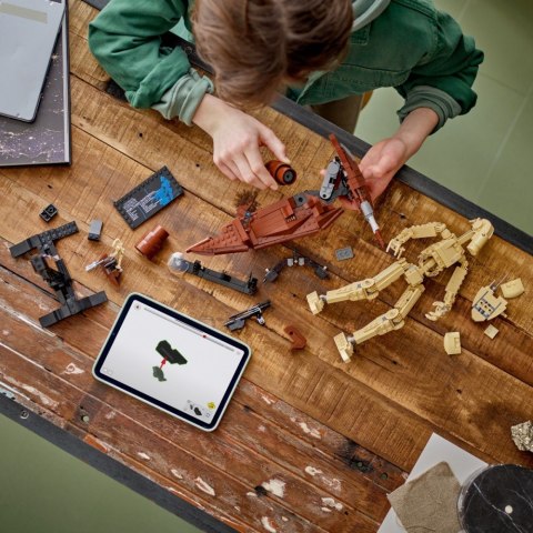 Klocki Star Wars 75428 Droid bojowy z platformą STAP LEGO