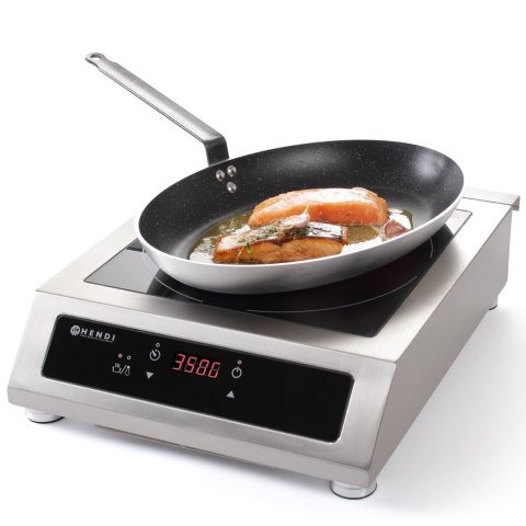 Kuchenka indukcyjna elektroniczna do garnków patelni śr. 16-30cm 3500W Hendi