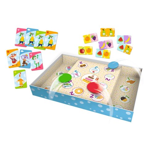 Gra rodzinna Rodzina Treflików 3w1 Domino Pchełki Kuku Trefliki Trefl 01921 Trefl Gry